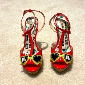 Harajuku Lovers Red Heels